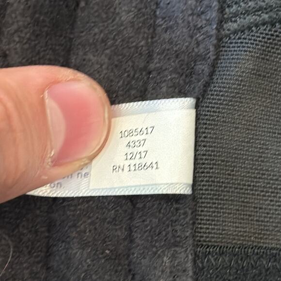 Cacique Lightly Lined Balconette Strappy Bra Black Tan Size 44DDD - Picture 9 of 9